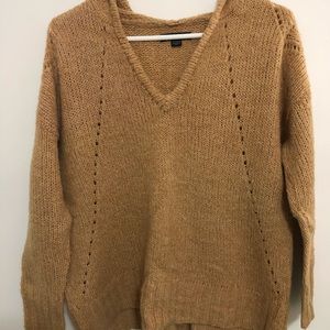 American Eagle Camel Sweater